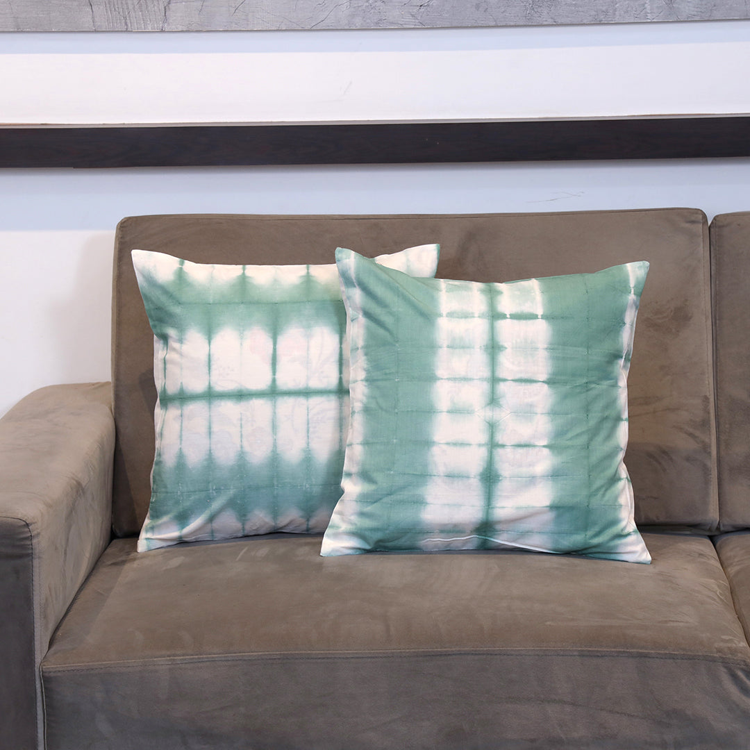 Tie & Dye - Sea Green Cushion Set