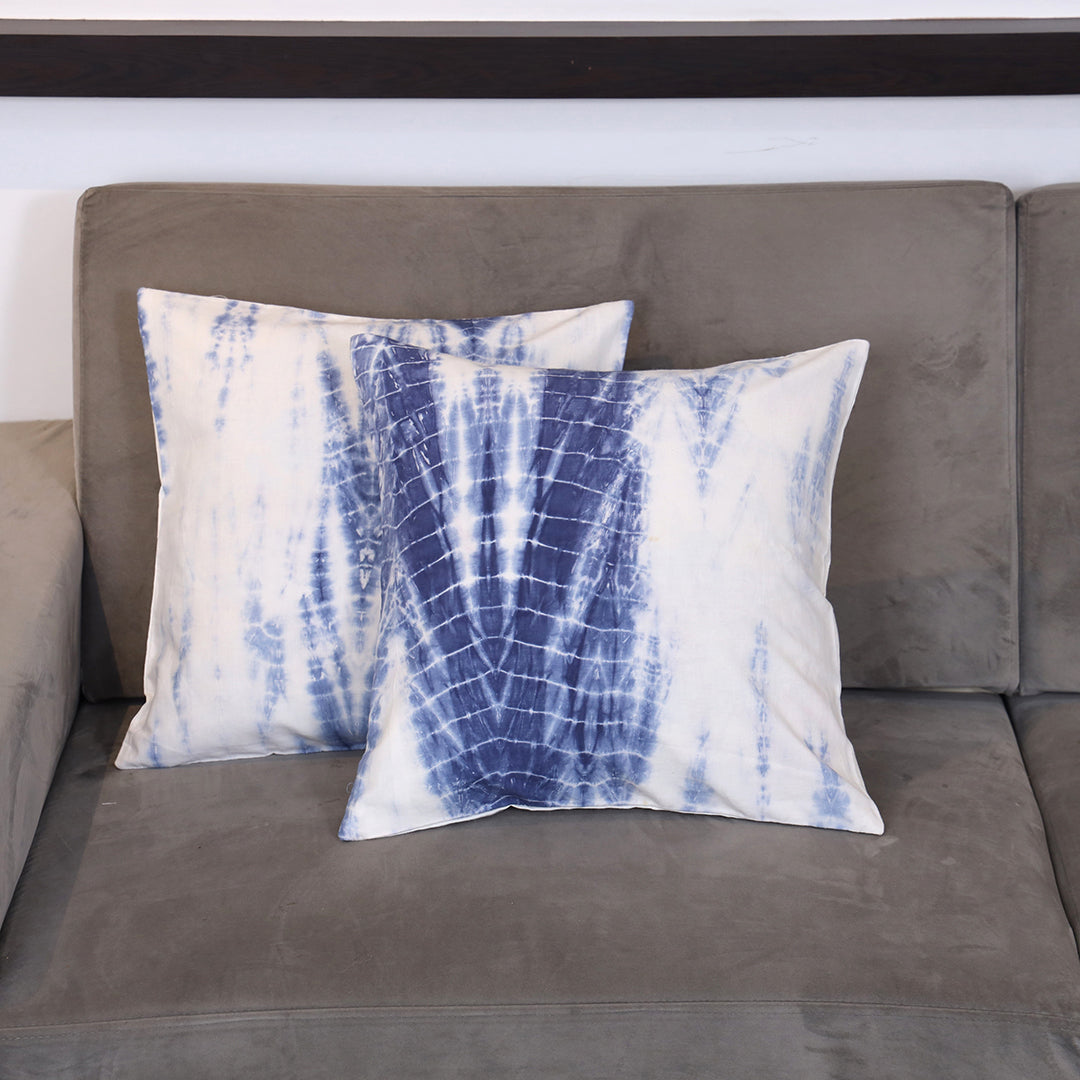Tie & Dye - Indigo Cushion Set