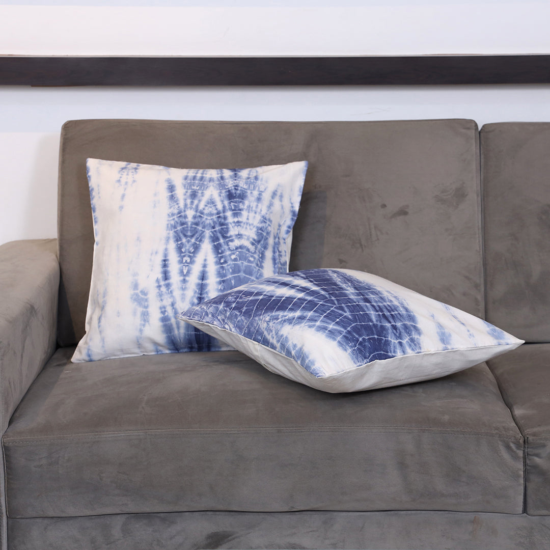 Tie & Dye - Indigo Cushion Set