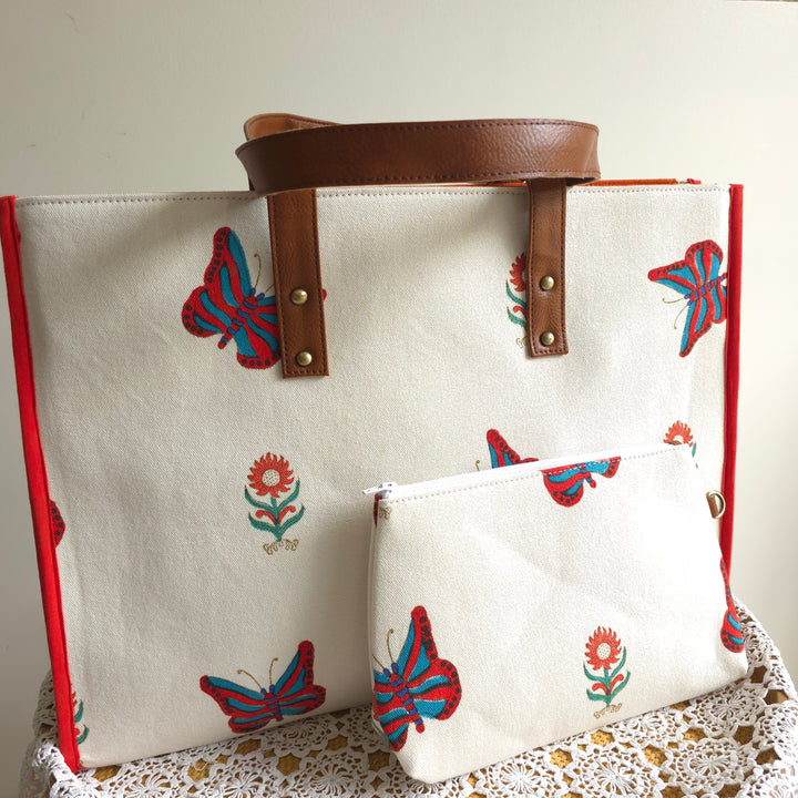 Butterfly Freedom - Red & Blue