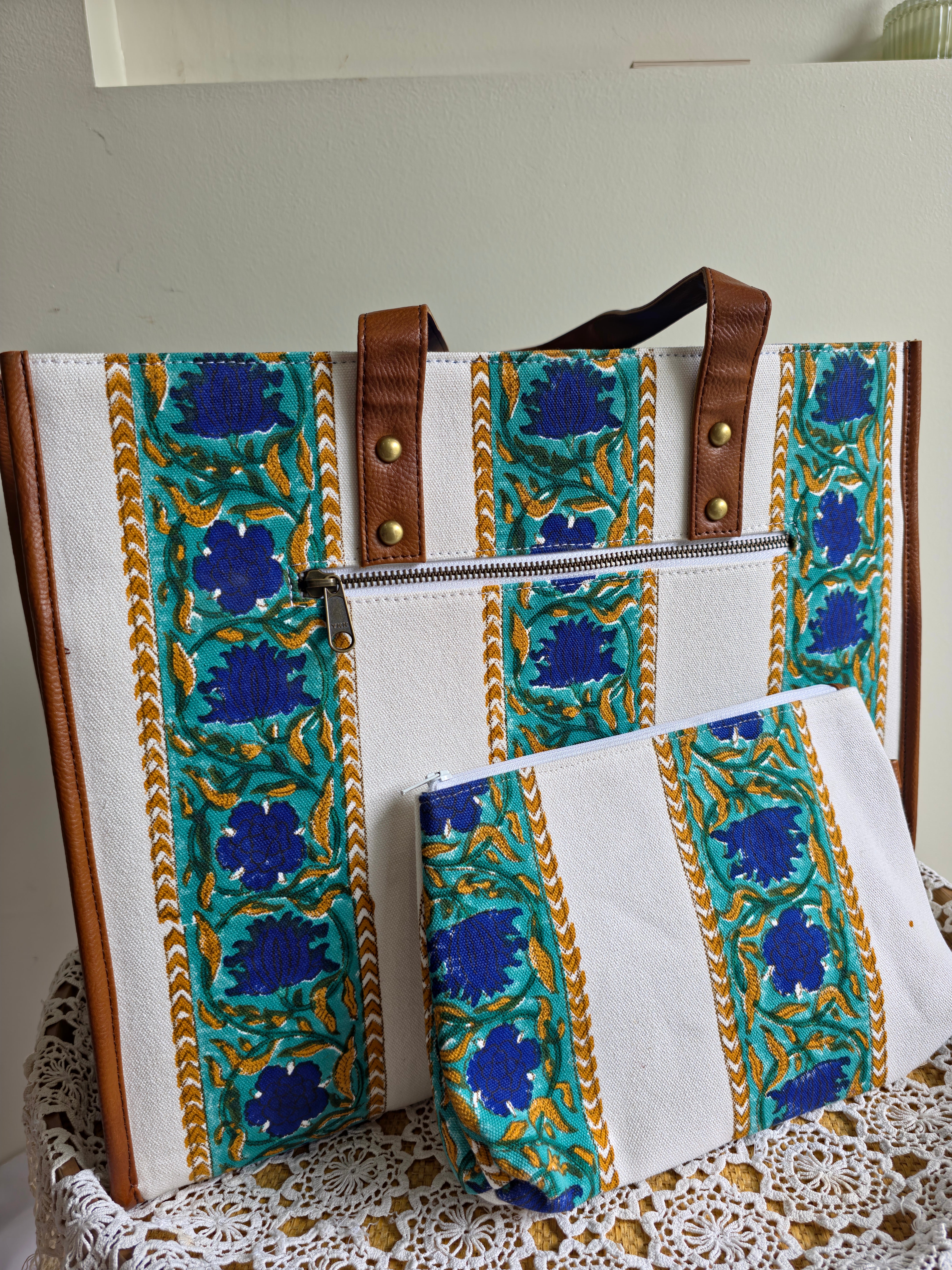 Floral Falls - Indigo Fall