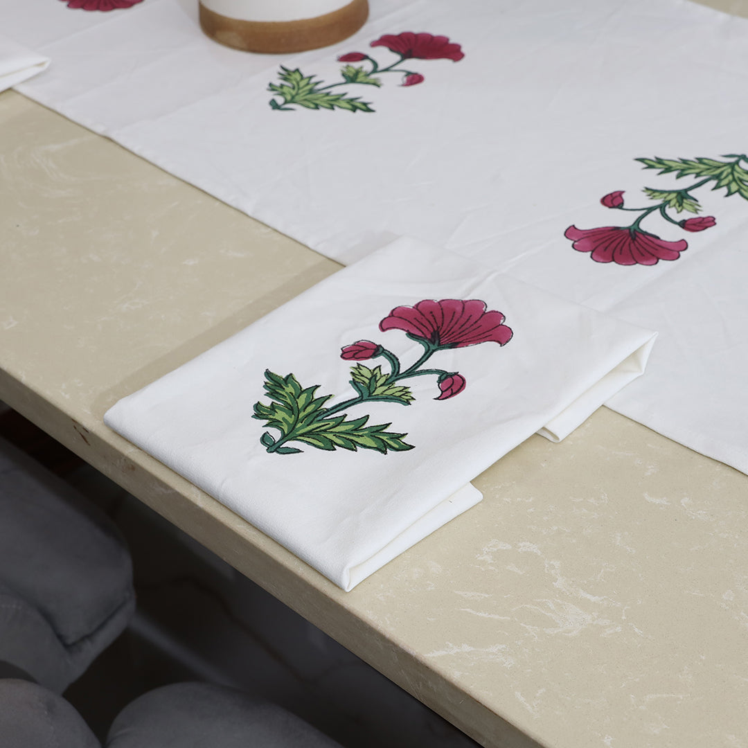 Elegant Lily Single Table Runner