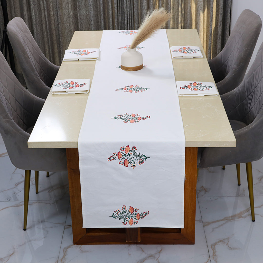 Floral Bliss Single Table Runner