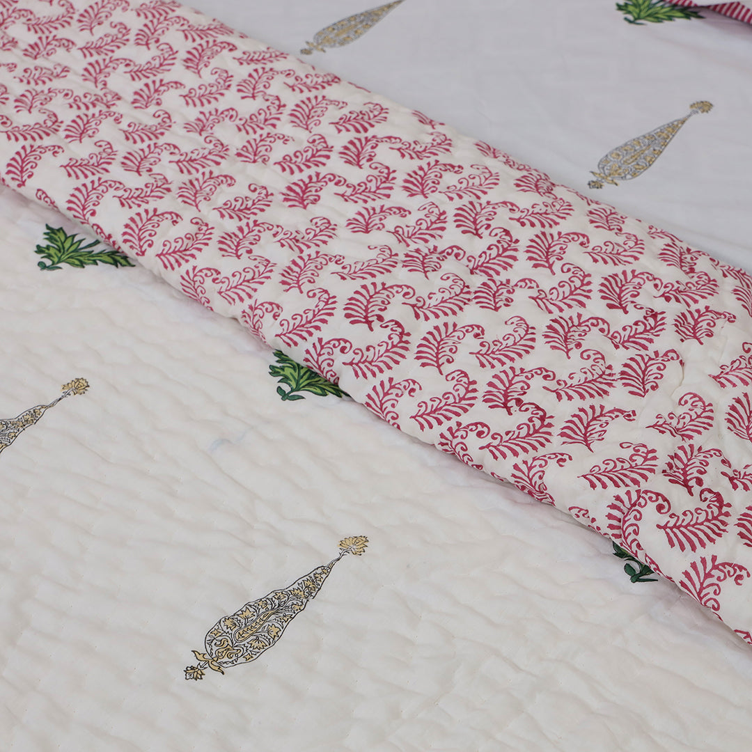 Bedsheet and Quilt Set-Elegant Lily