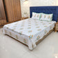 Bedsheet Set-Saffron Bloom