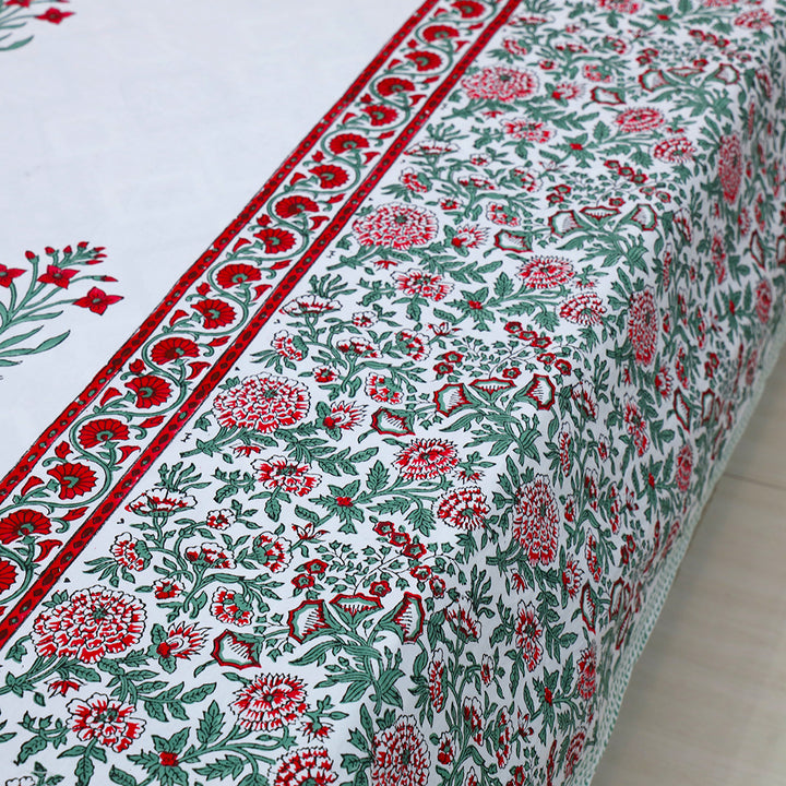 Bedsheet Set-Red Magic