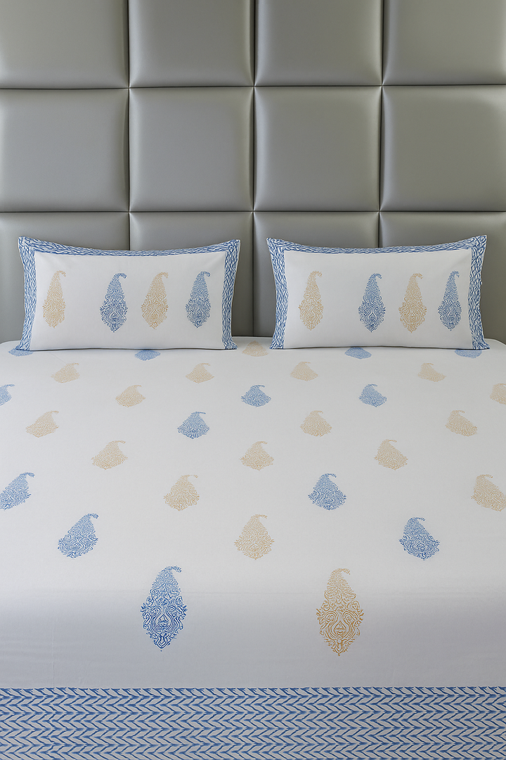 Bedsheet Set-Blue Soul