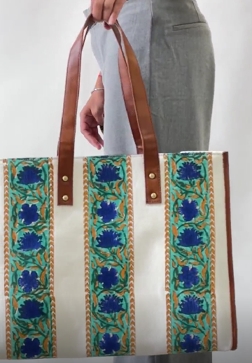 Floral Falls - Indigo Fall